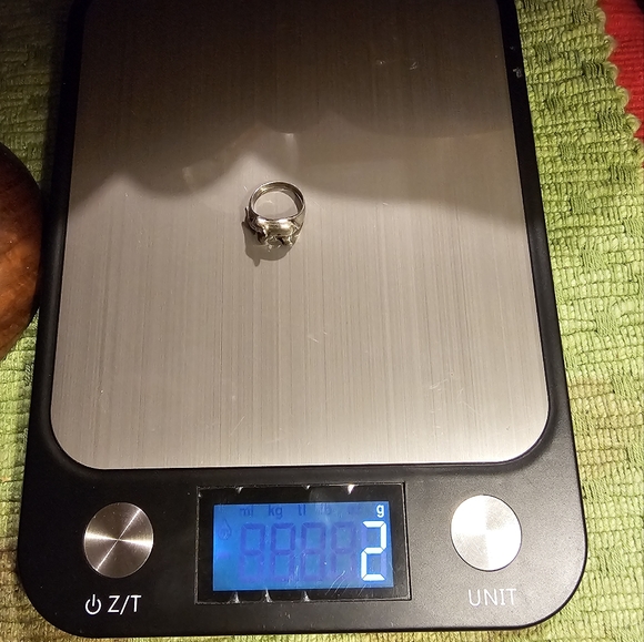 Vintage Stamped Sterling Silver Elephant Articulated Hinged Trunk Legs Ring 5½ - Picture 9 of 16